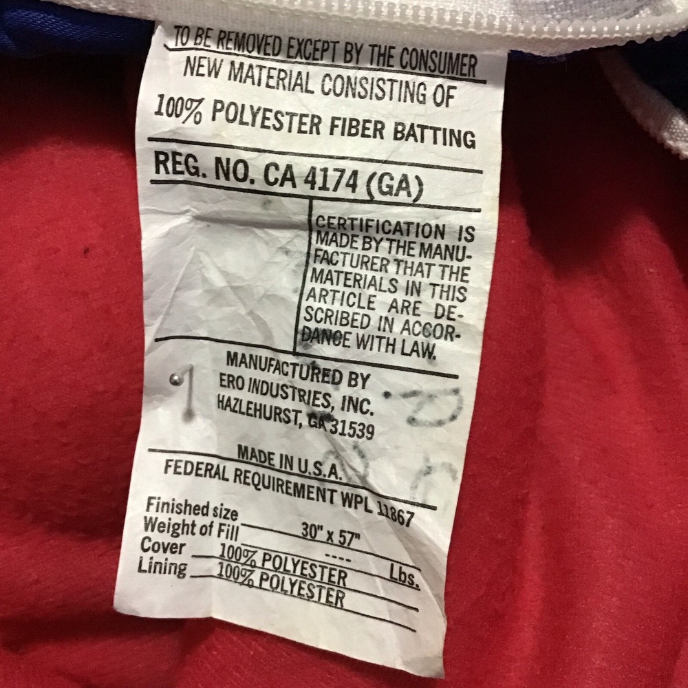 BUZZ LIGHTYEAR SLEEPING BAG . VINTAGE