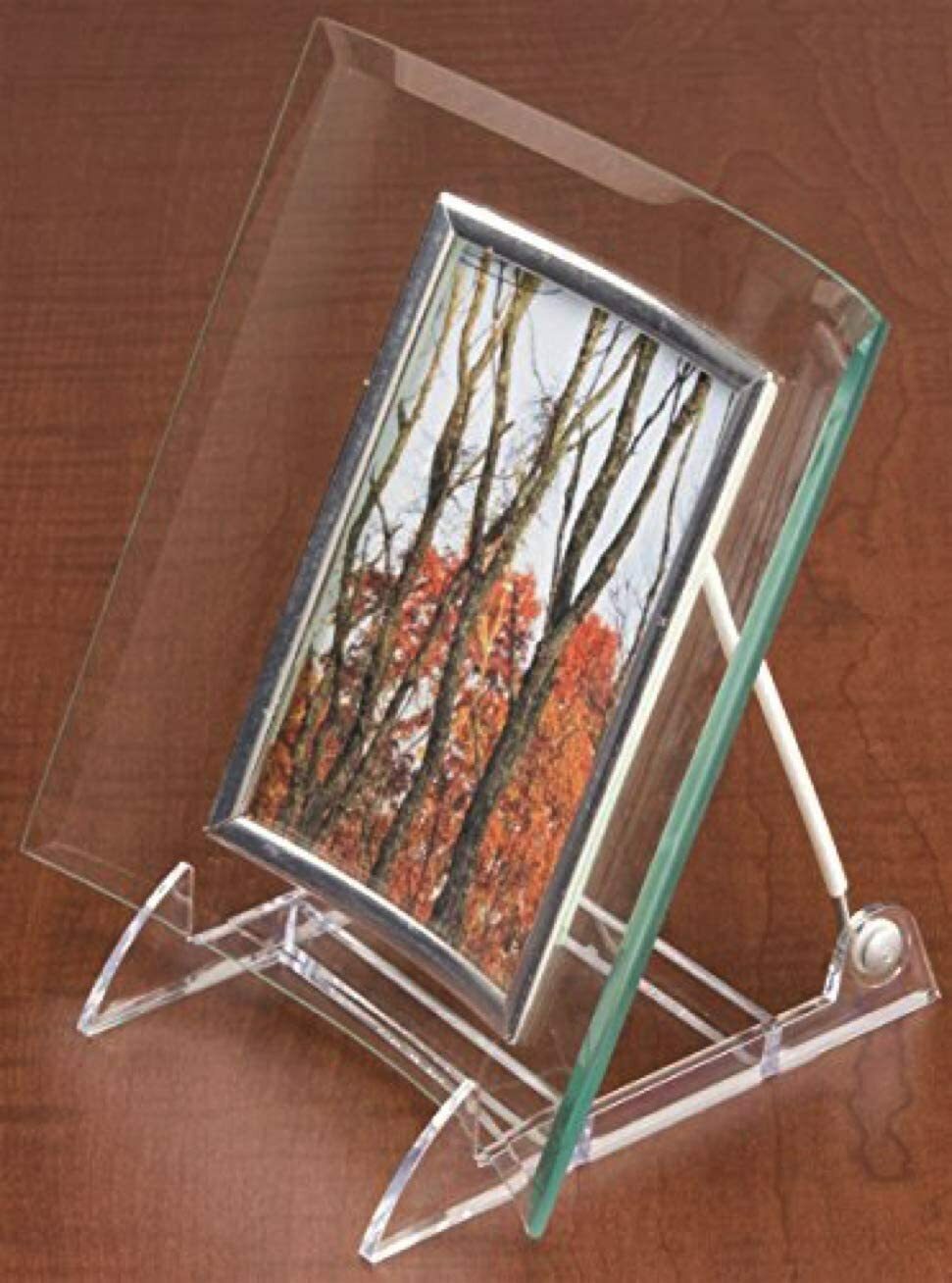 Only Hangers Adjustable Acrylic Wire Display Stands - Adjustable Easels - 12Pk