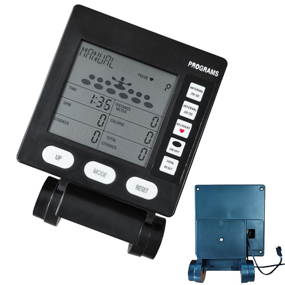 Functional Rowing Machine Counter with Comprehensive Measurement Options