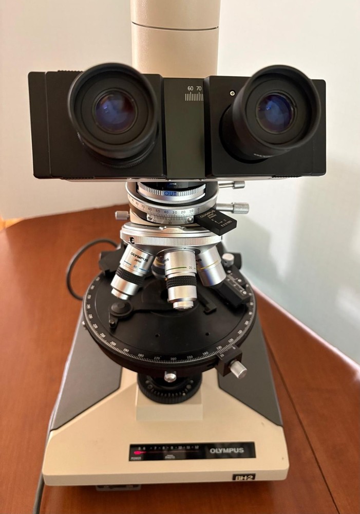 Olympus BH2 Microscope Excellent Condition with Cover