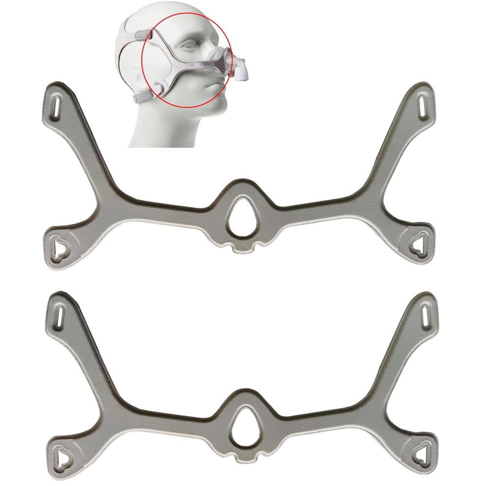 2-Pack Fabric Frame Compatible with Wisp Nasal Mask, Frame-2 Packs