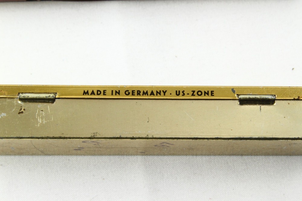 VINTAGE OPERA HARMONICA MADE IN WEST GERMANY WITH TIN CASE 6-1/2"