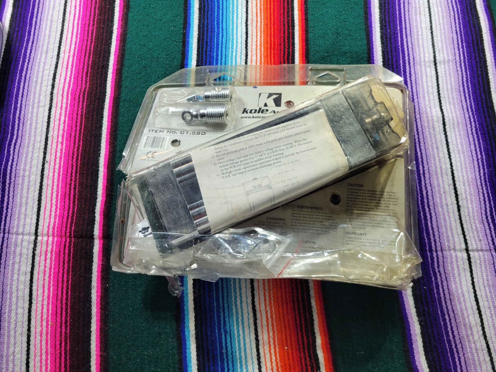 Kole Audio Power Acoustik 2.5 Farad Capacitor