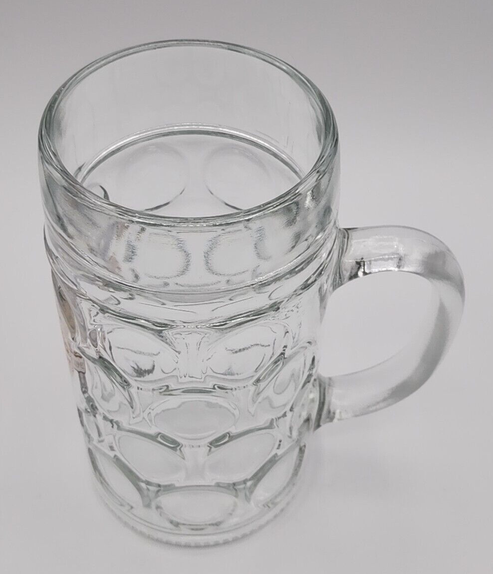 German Beer Stein Oktoberfest Bier Girl Carrying Steins Mugs 1 Liter