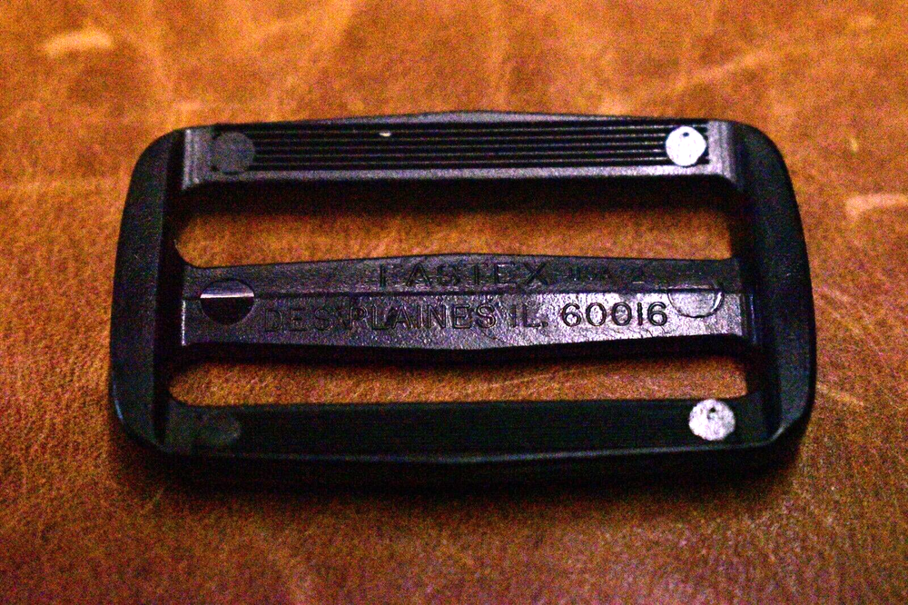 10 PACK Triglides Webbing Slides 2" Black Plastic Adjuster Fastener