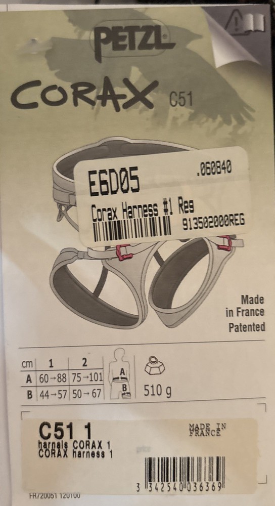 Petal Corax C51 Harness