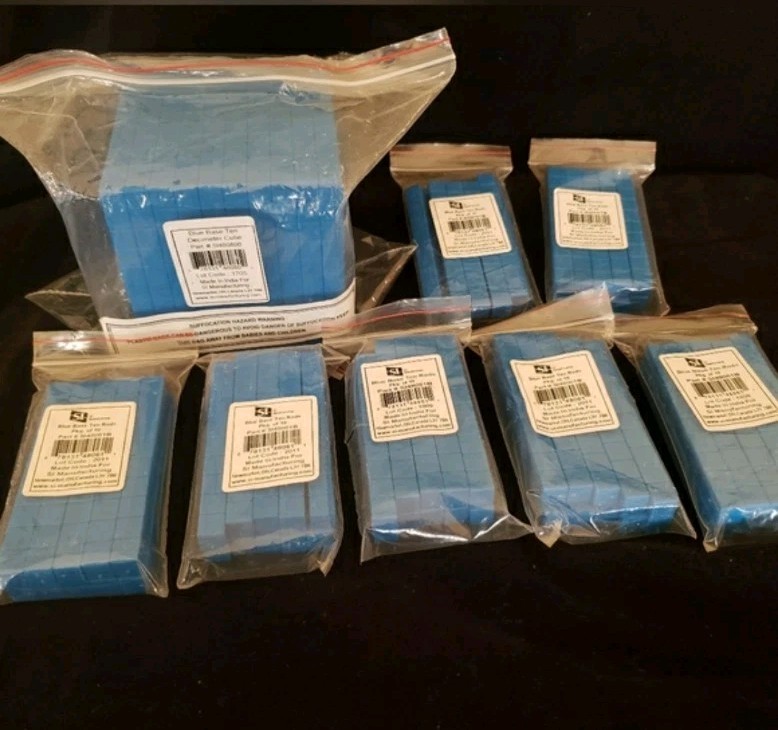 Math Blue Base Ten Block Bundle