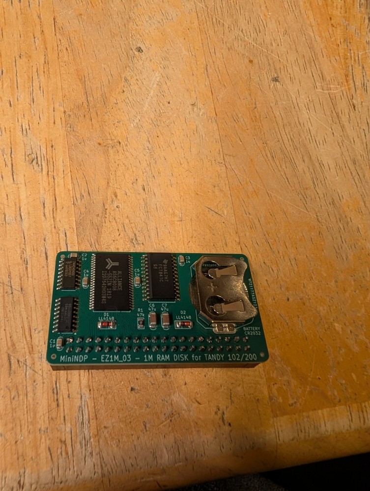 MiniNDP - RAMDisk for Tandy Model 102/200 with Cover