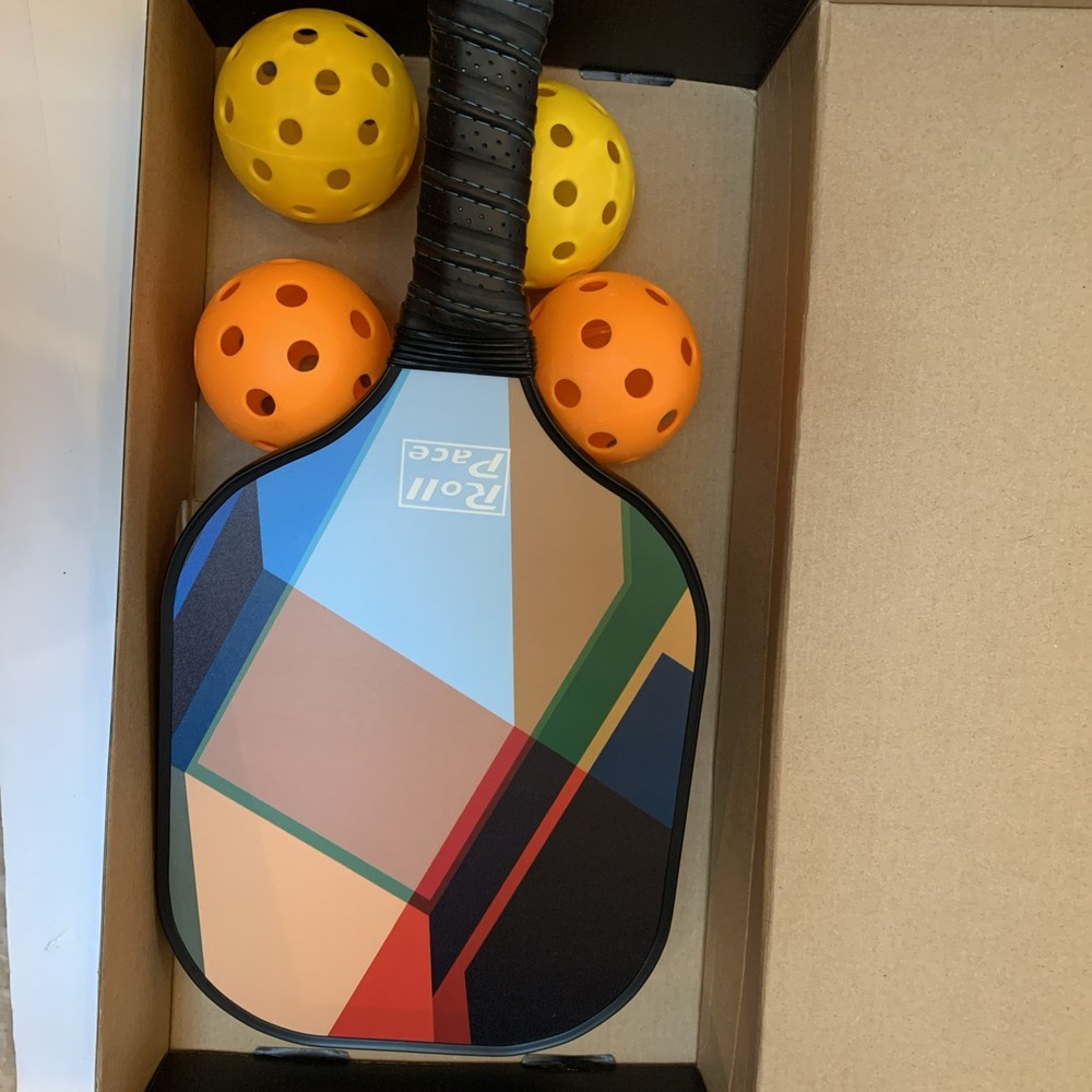 Roll Pace Pickleball Paddles set. Unleash Your Boundless Passion. Pre-Owned.