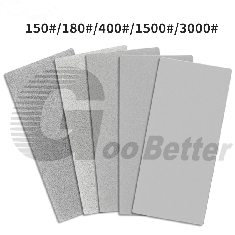 Diamond Sharpener Plate Stone 80 - 3000 Grit Polishing Disc Abrasive Sharpening