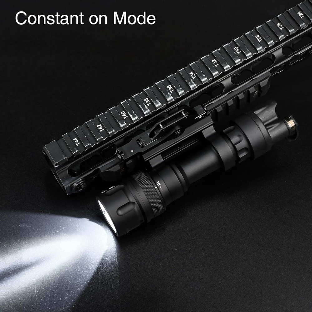 Dual Tailcap Switch Remote Pressure Control for M952V Tactical Weapon Flashlight