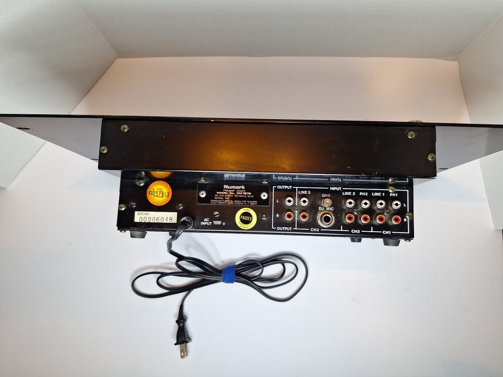 Rare Numark Preamp Mixer DM1275 Japan Untested.