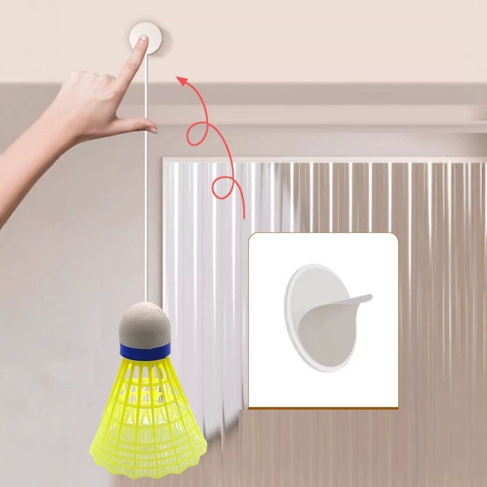 Automatic Badminton Rebound Trainer with Easy Fix Wall and Ceiling Mount