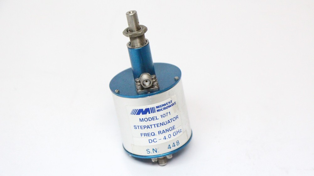 Midwest Microwave Stepattenuator Model 1071 Freq. range DC-4.0GHZ