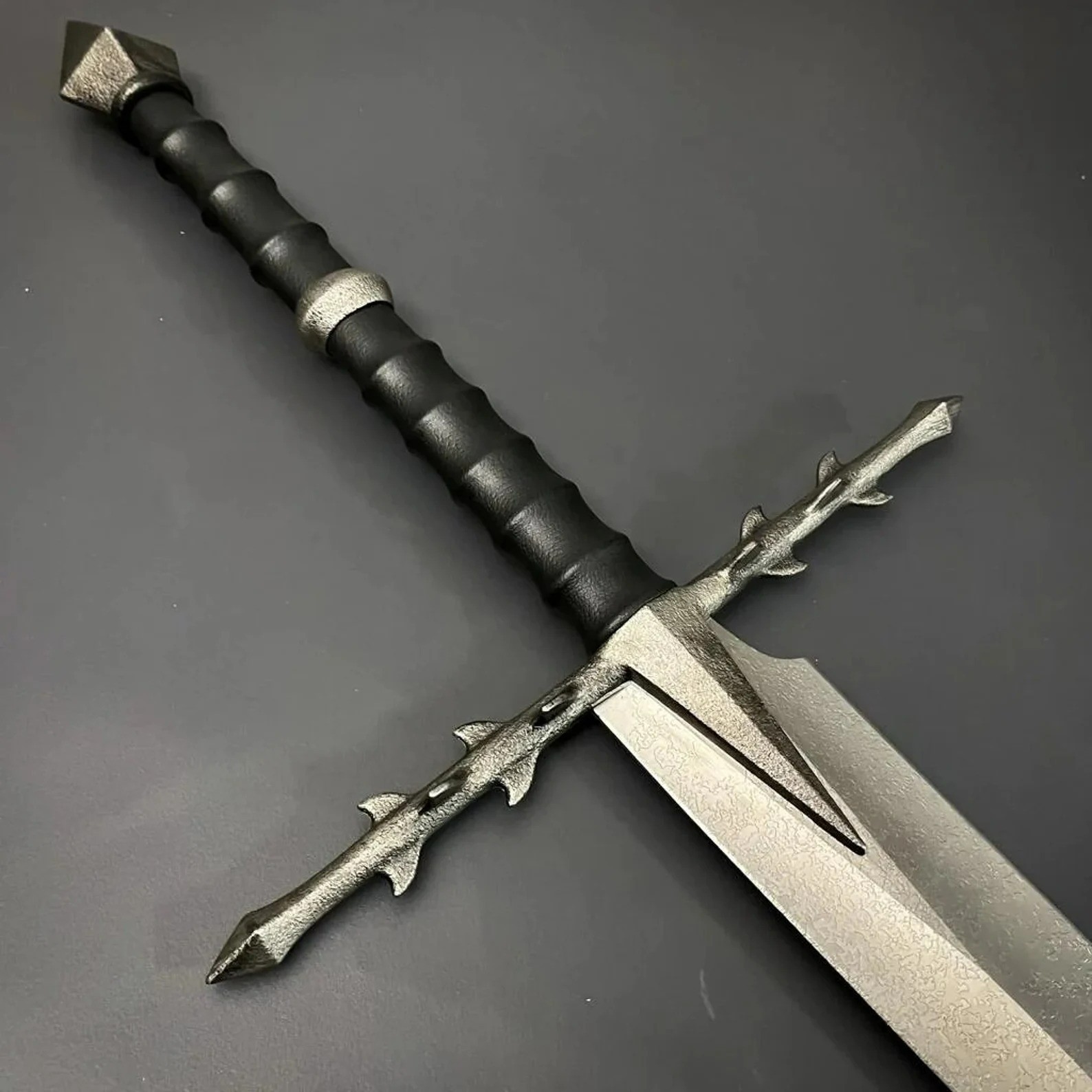 Handmade Sword of the Ringwraiths Prop Replica with Wall Plaque