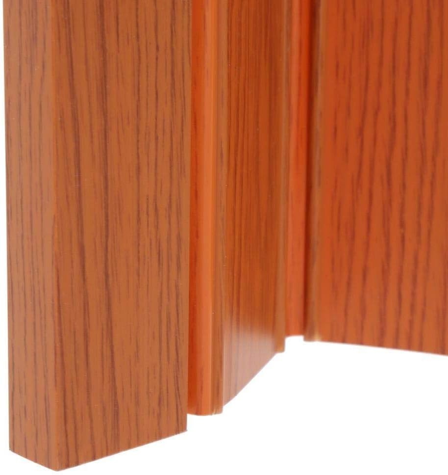 Contemporary Folding Door, 24-36" x 80" - Safe Vinyl & Space-Saving Solution