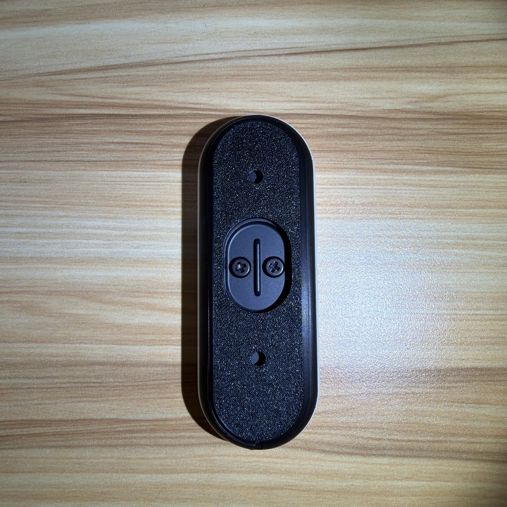 Nest Hello (Wired) Low Profile Replacement Bracket Mounting Plate in Black