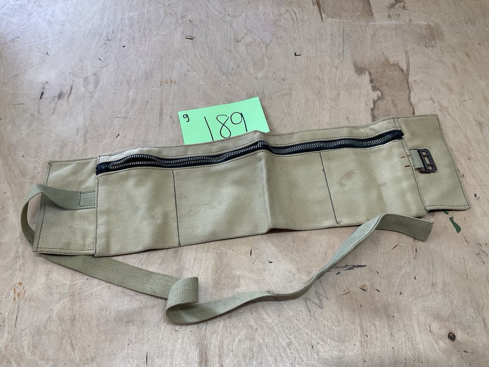 WWII Era US GI Money Belt g189