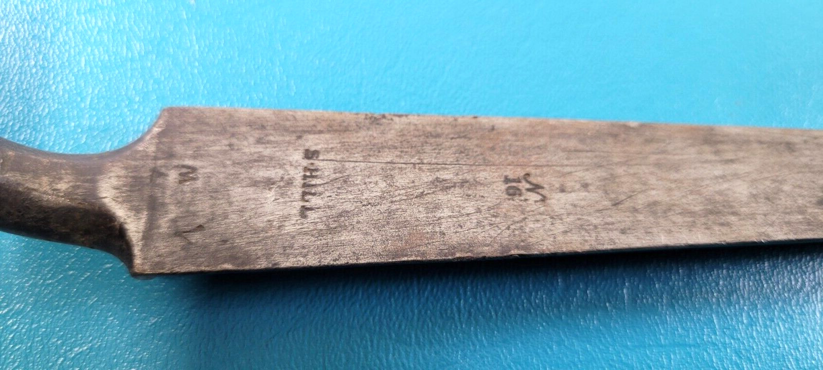 English Pattern 1839 Socket Bayonet Stephen Hill Maker N16 Brown Bess TR989