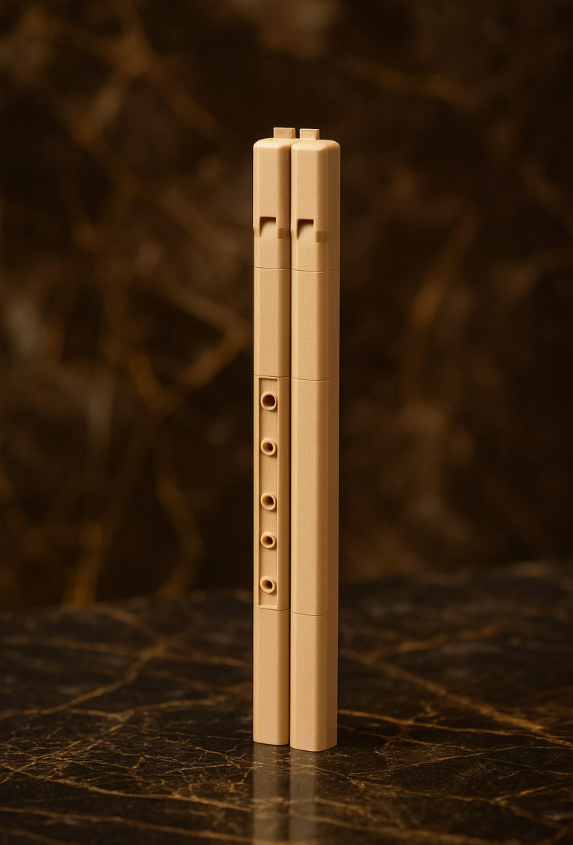 Arabian Drone Flute A4 Hijaz Scale Tuned 440Hz Native American Style Handmade