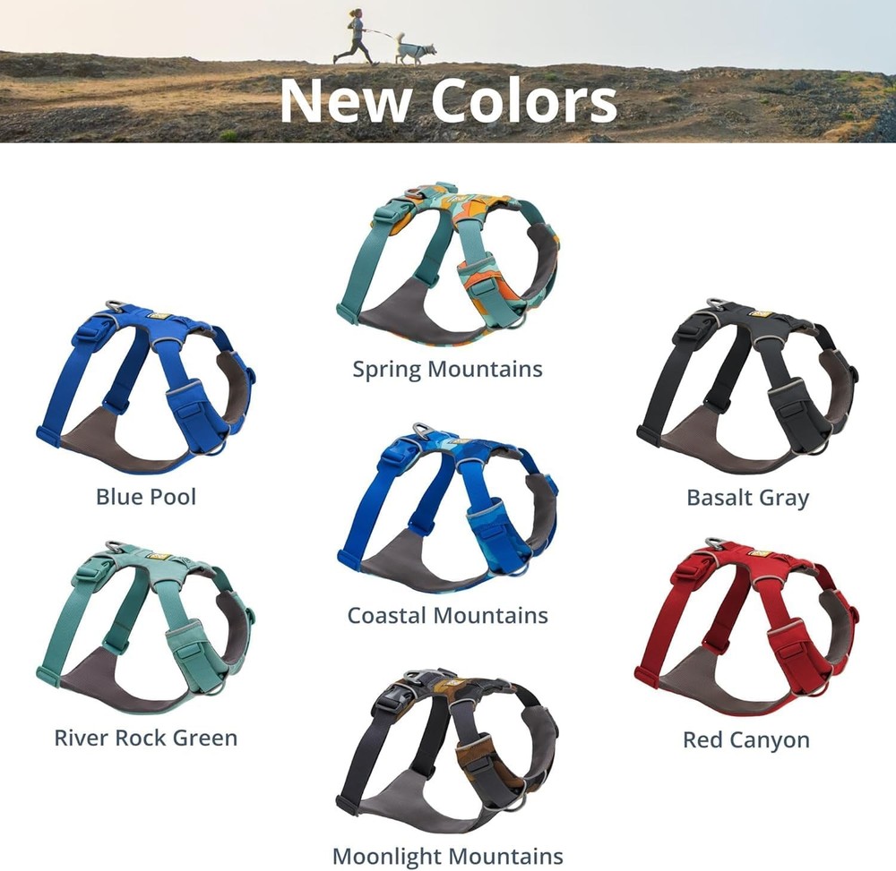 Frontier Dog Harness, Reflective Padded Everyday Harness