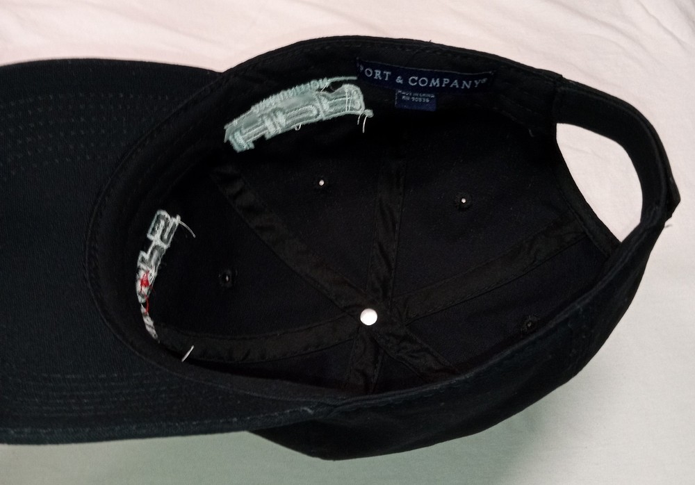 Black Ops Embroidered Six Panel Ball Cap Hook and Loop adjustable strap