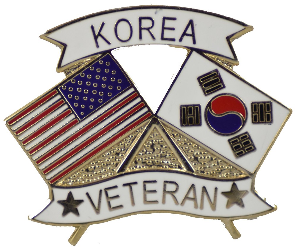 KOREA VETERAN HAT PIN