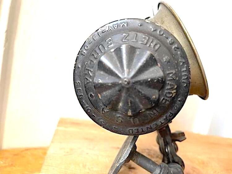 ORIGINAL Ca. 1914 DATED Dietz Eureka HANSOM CAB HEADLIGHT LAMP/COMPLETE!