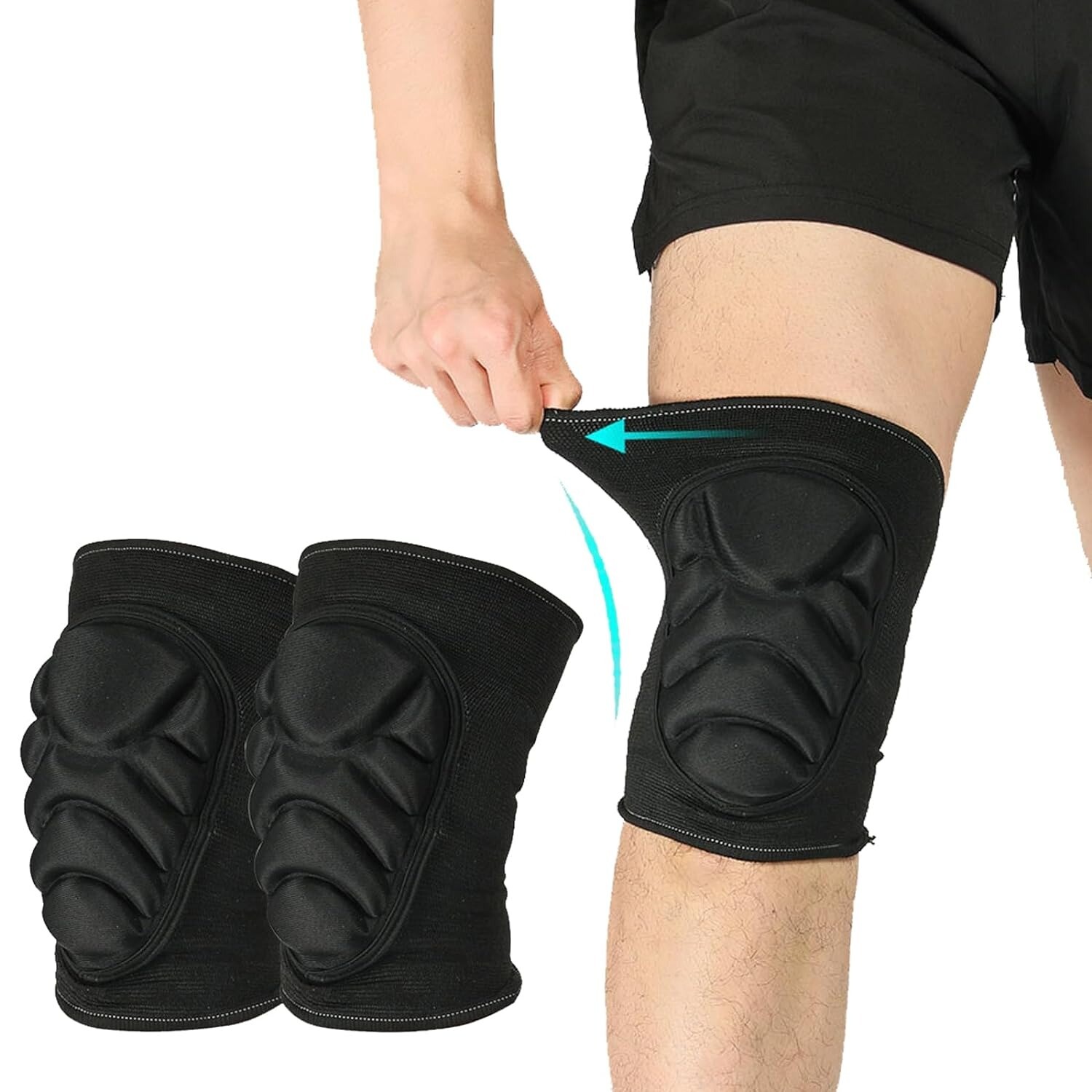 Volleyball Knee Pads Elbow Pads 1 Pair Thickened Soft Protective Knee Sleeves US