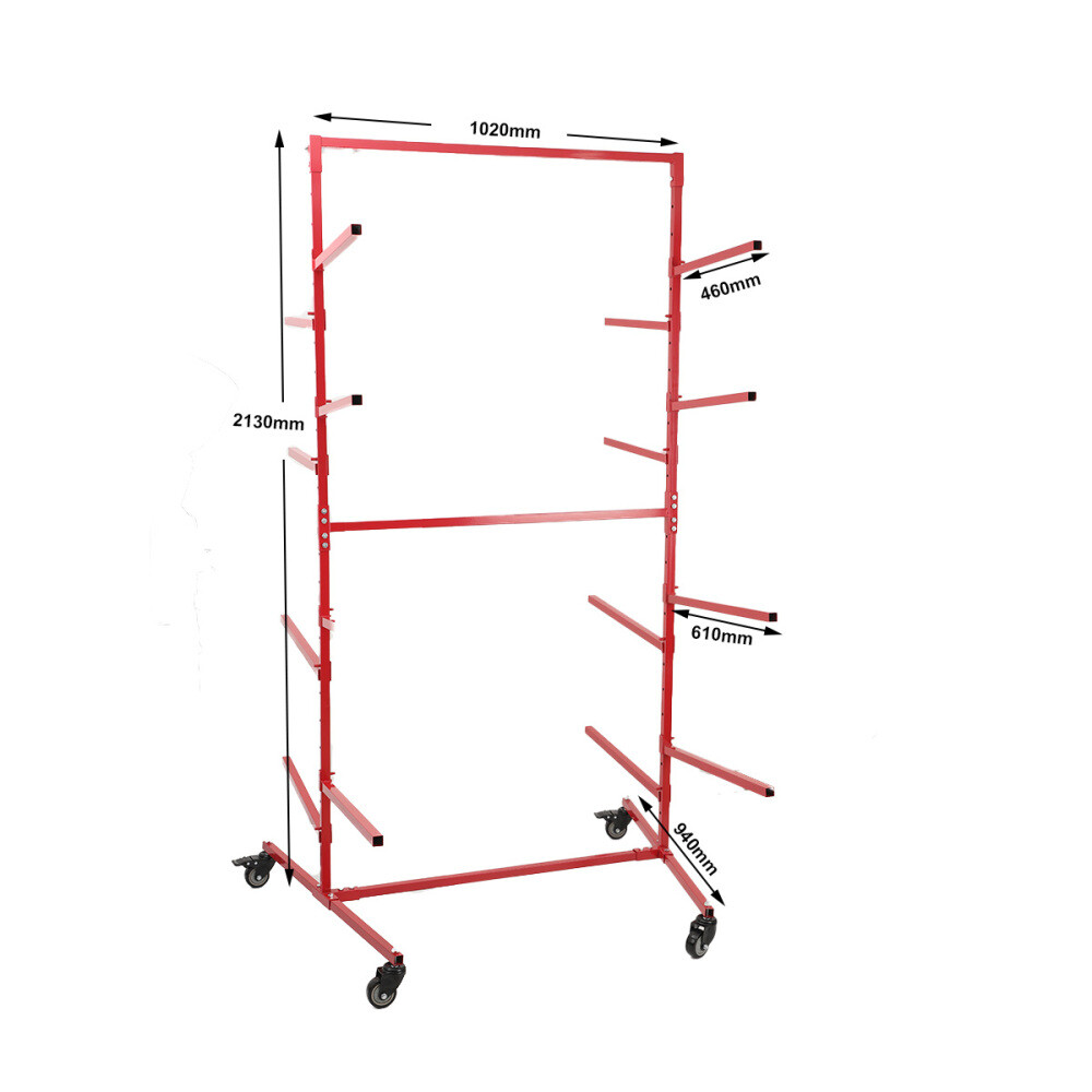 Bumper bracket Panel bracket Adjustable auto paint repair bracket 8 posts 160kg