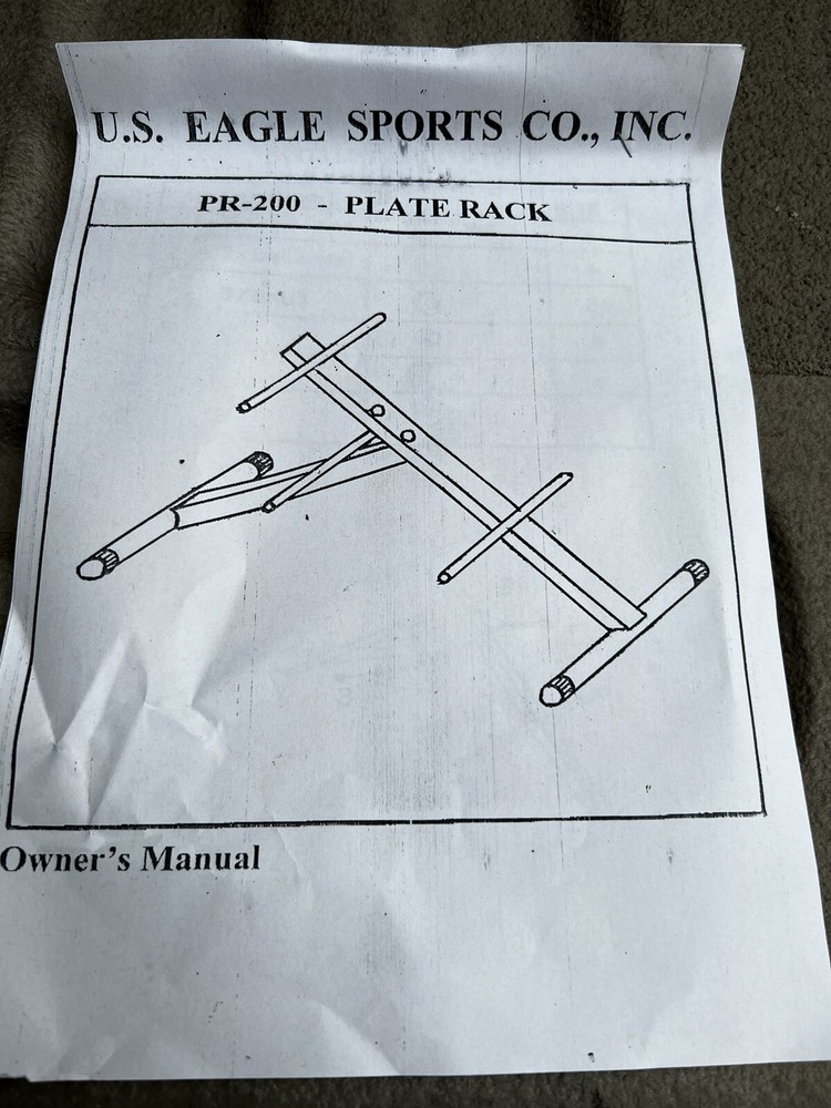 Gym Plate Weight Rack
