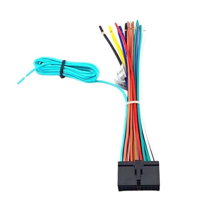 New Wire Harness for DUAL XDVD179BT Car Radio 20 Pin Replacement Part