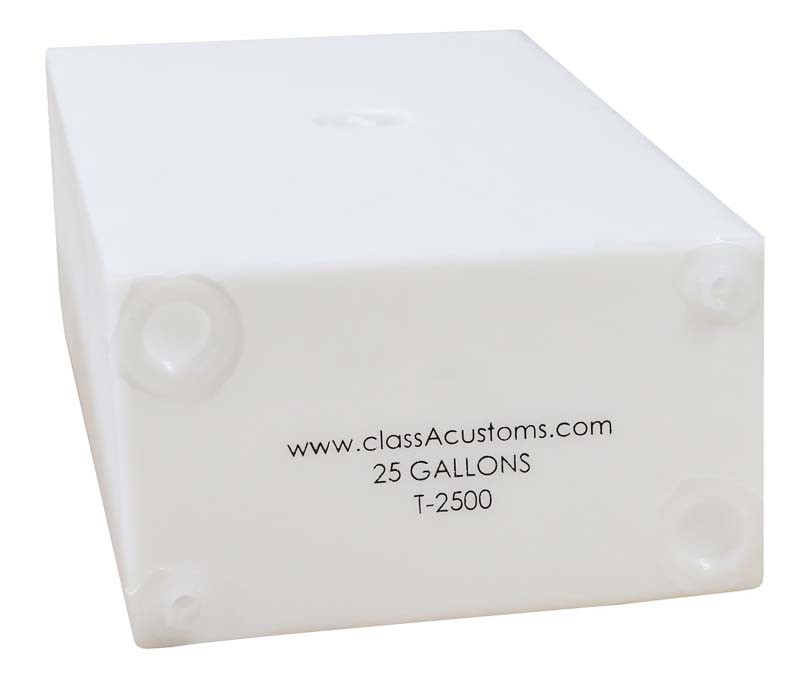 25 Gallon Fresh / Gray Water Holding Tank storage food shower wash dish T-2500