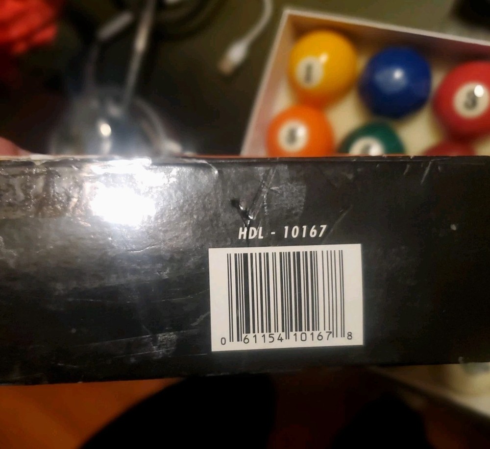 Harley-Davidson Custom Billiard Ball Set Complete with Box