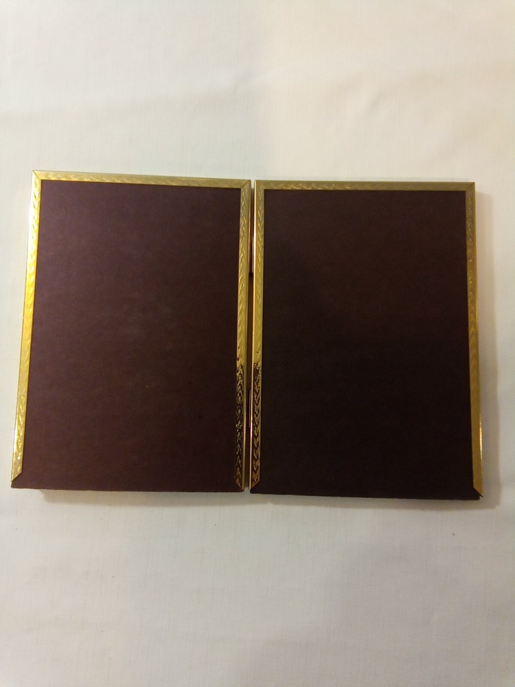 Intercraft First Communion 5x7 Picture Frame Hinged With Jesus Depiction