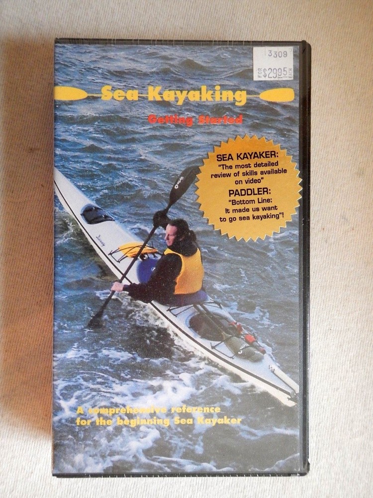 Sea Kayaking Getting Started  - VHS Video Tape - Comprehensive Reference - New