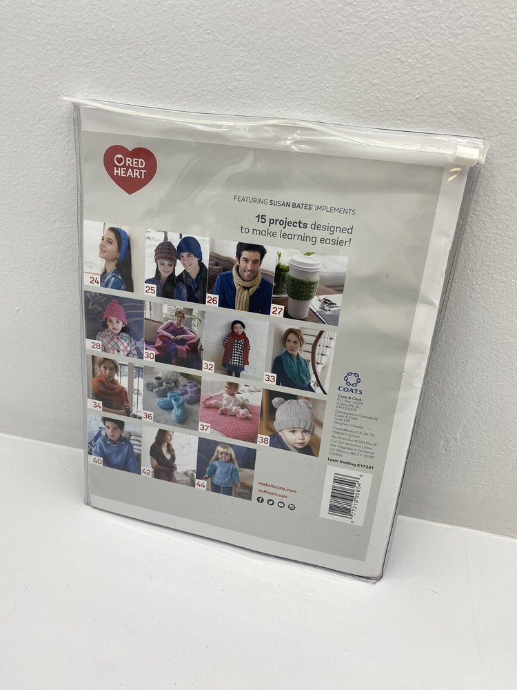 Red Heart 20 Piece Learn Knitting Starter Set