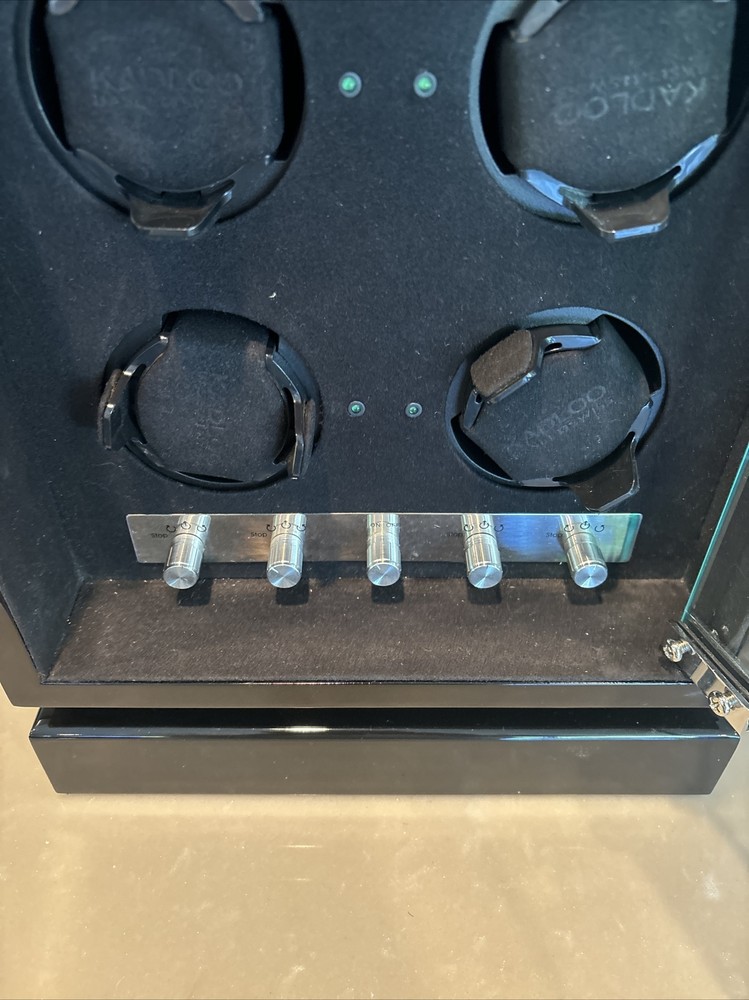 Kadloo Basel Swiss 6 Unit Watch Winder