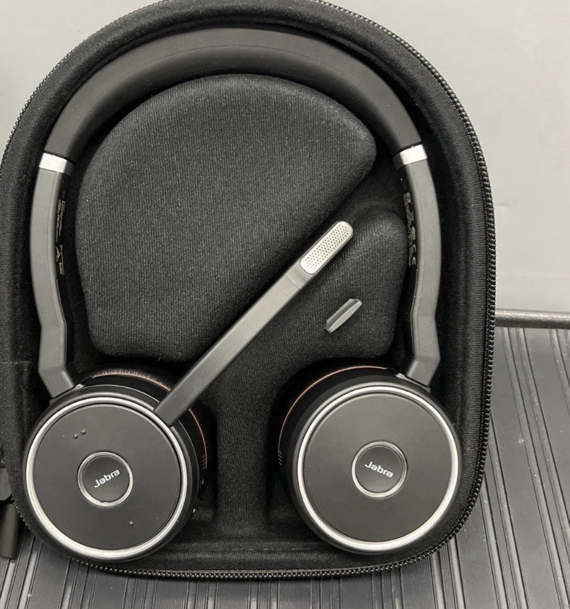 Jabra Evolve 75 Wireless Bluetooth Headset HSC040W; NEW/OPEN BOX