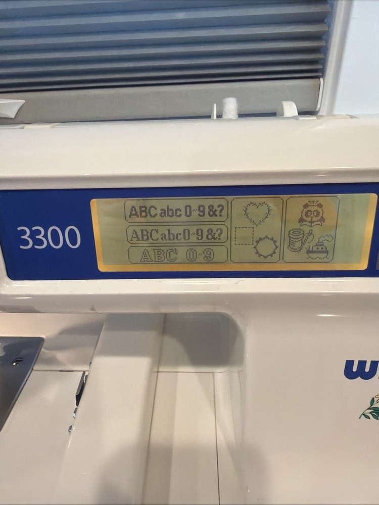 White W3300 Computerized Sewing Embroidery Machine