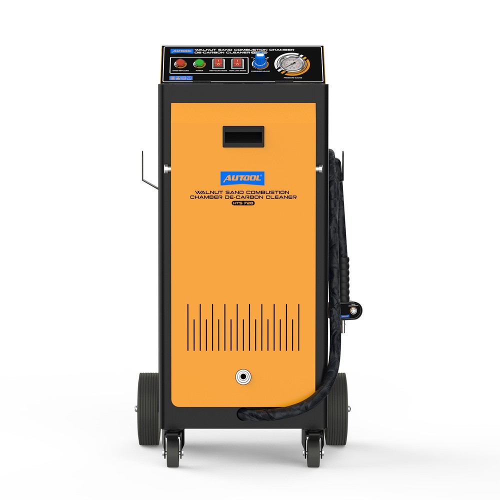 Walnut Sand Blaster Engine Combustion Chamber De-carbon Cleaner Cleaning Machine