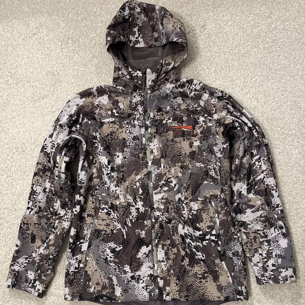 Sitka Jetstream Jacket Optifade EV2 Goretex Infinium Windstopper  Size M EUC
