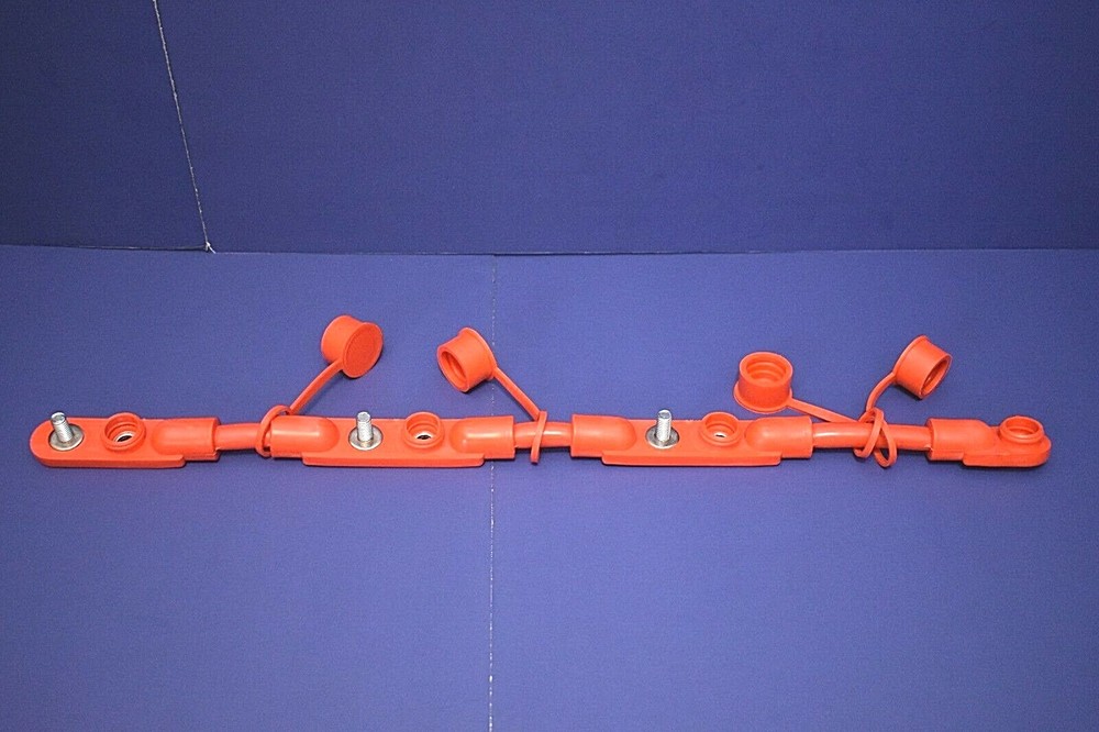 Positive Overmolded 4 Battery Cable Harness & Nuts Freightliner Sterling ++++