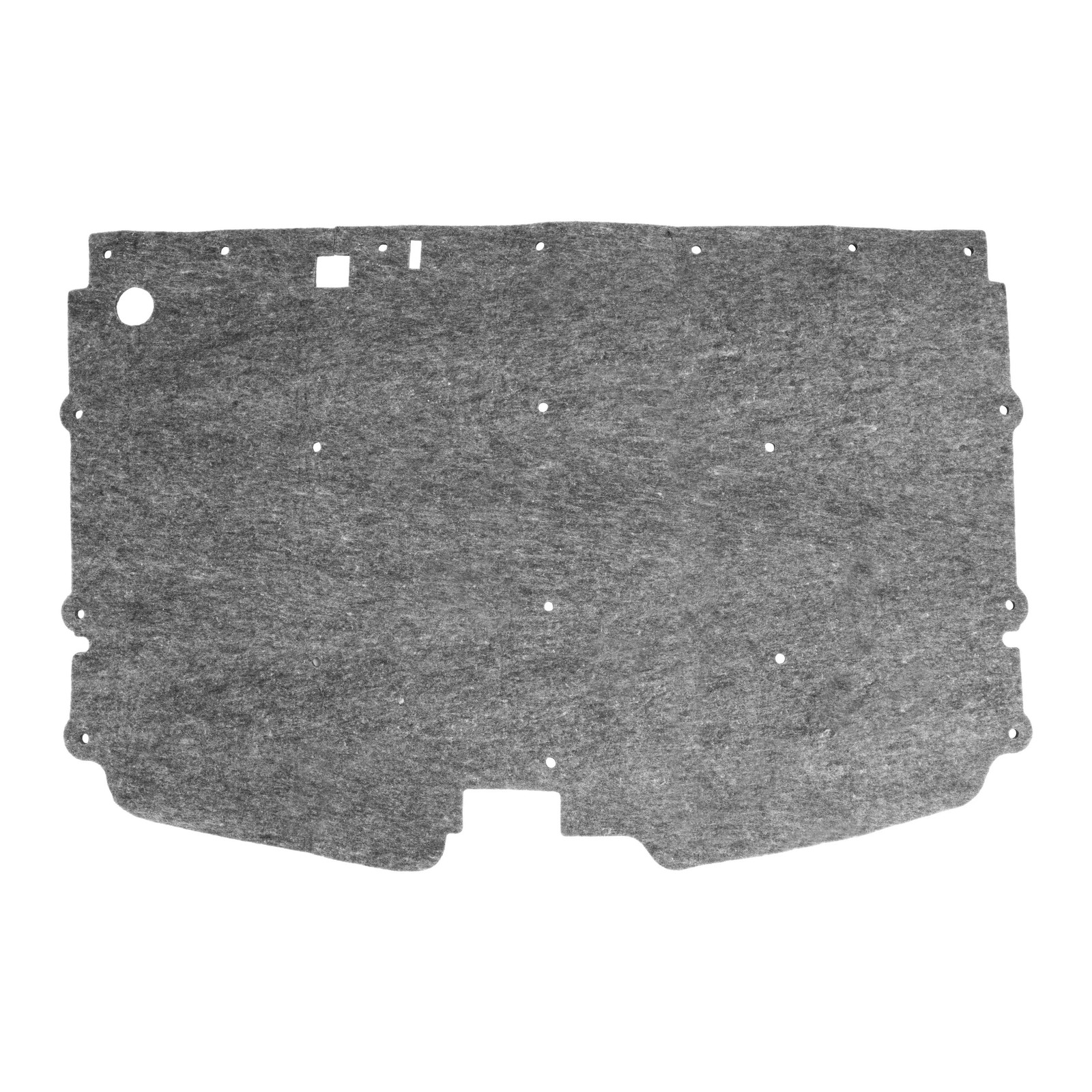 For 1988-98 Chevy GMC Truck Hood Insulation Pad 1/2" W/ Clips C1500 C2500 C3500