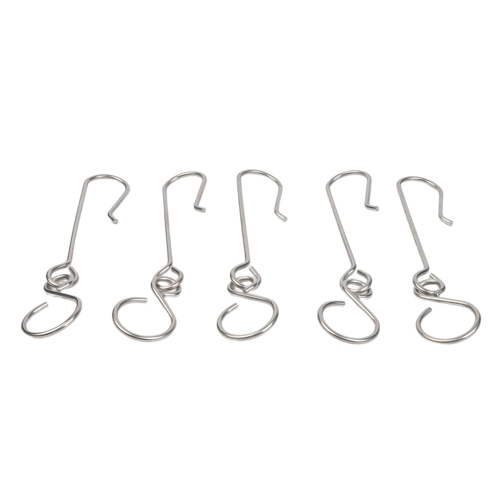 5 Pack Multi Purpose Stainless Steel Bottle Hooks for MAPP and Propane Use