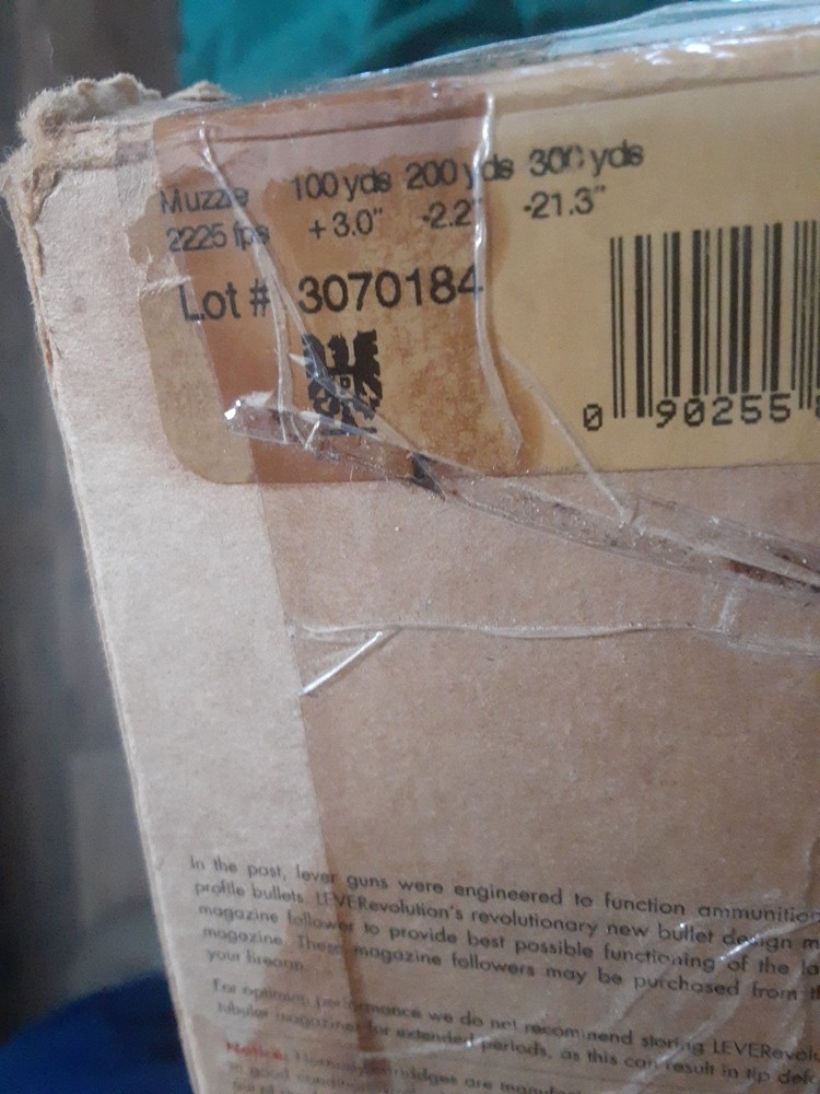 Hornady Leverevolution Ammo Box Empty 450 Marlin