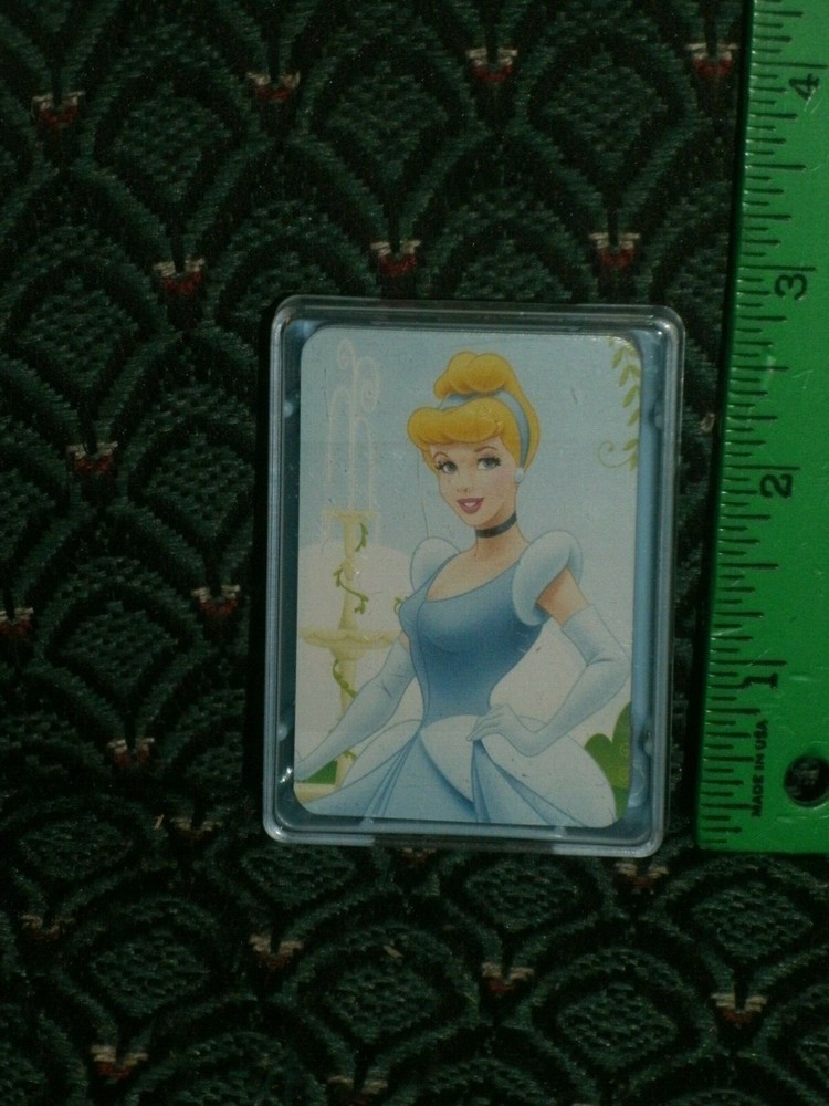 Disney Princess CINDERELLA * Miniature Playing Cards * 2.5" * NEVER OPENED