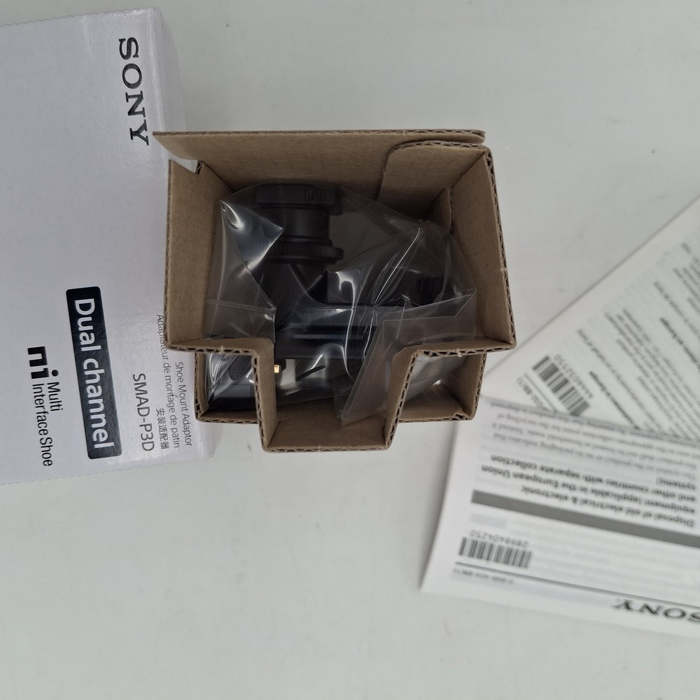 Sony SMAD-P3D Multi-Interface Shoe Adapter - Brand New Condition