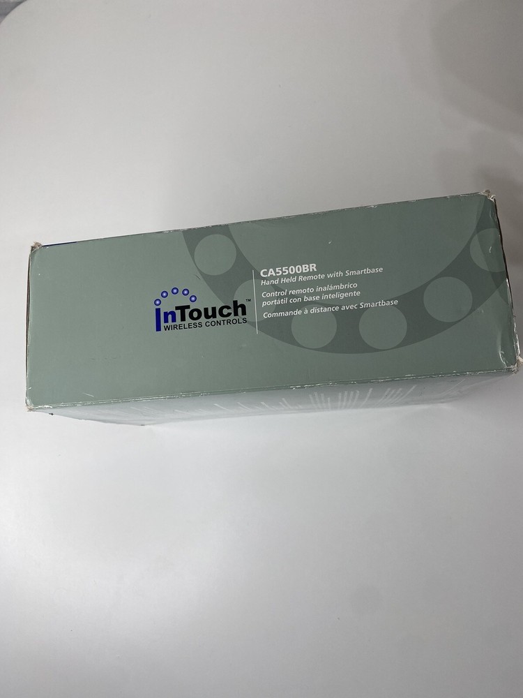 New Intermatic In Touch HAND HELD REMOTE W/BASE CA5500BR RECHARGEABLE