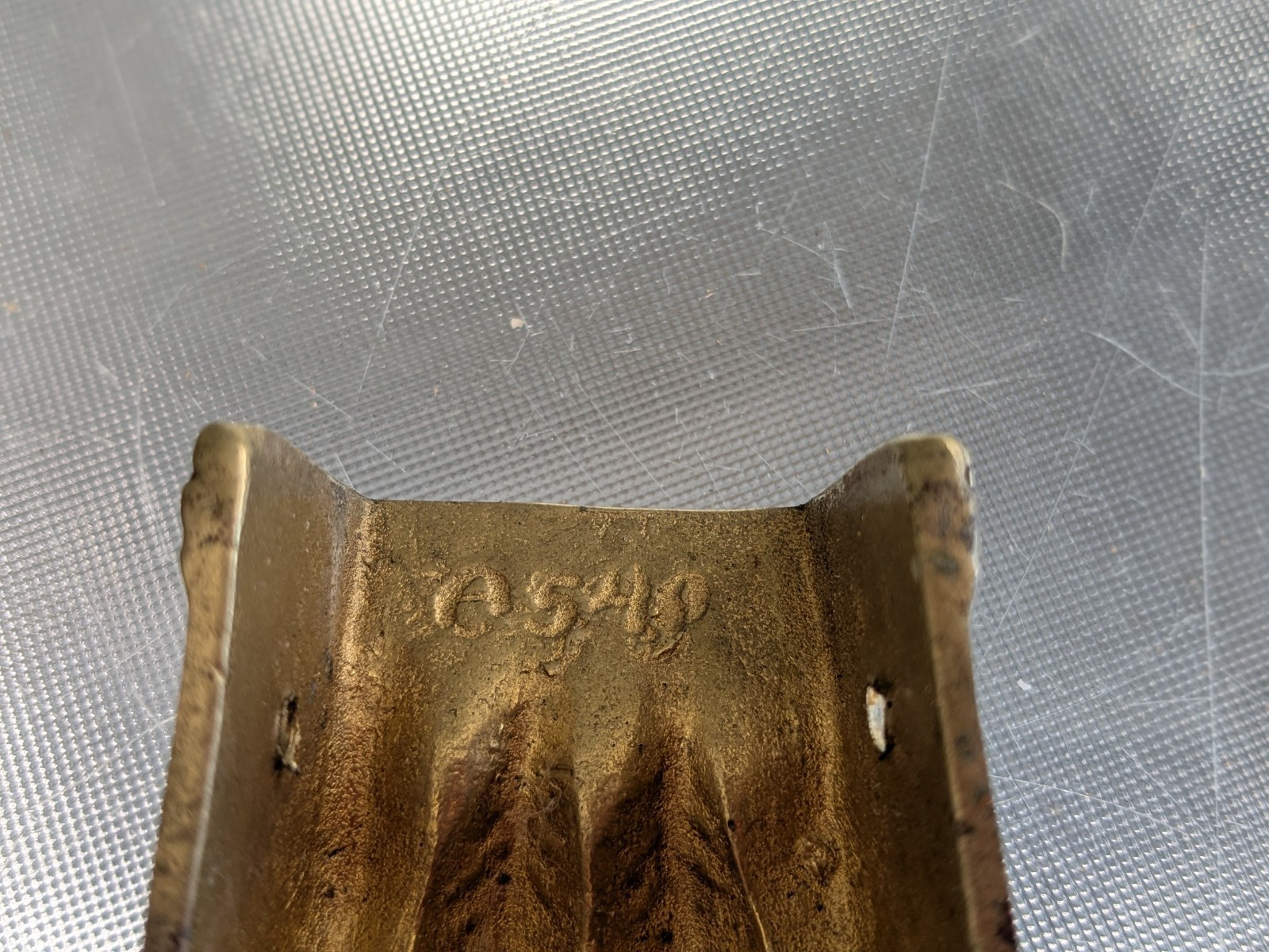 Antique/Vintage Lion Claw Feet Furniture Table Leg Foot Brass Hardware Lot of 6